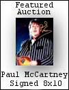 Paul McCartney Signed Photo